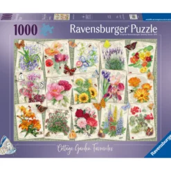 Palapeli Ravensburger 1000 palaa Garden Flowers
