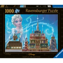 Palapeli Ravensburger 1000 palaa Disney Castles Elsa
