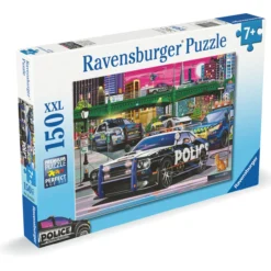 Palapeli Ravensburger 150 palaa Police On Patrol