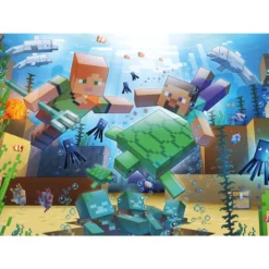 Palapeli Ravensburger 1000 palaa Minecraft Mosaic