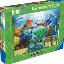 Palapeli Ravensburger 1000 palaa Minecraft Mosaic