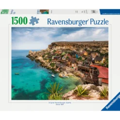 Palapeli Ravensburger 1500 palaa Popey Village Malta