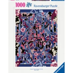 Palapeli Ravensburger 1000 palaa Turn On Your Mind