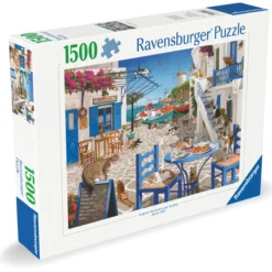 Palapeli Ravensburger 1500 palaa Cats Of Mykonos