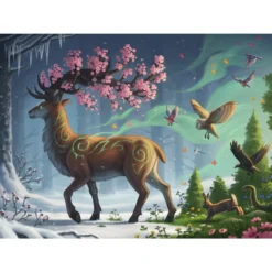 Palapeli Ravensburger 1000 palaa Spring Deer