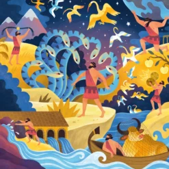 Palapeli Ravensburger 64 palaa The Twelve Labors of Hercules