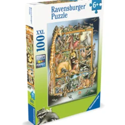Palapeli Ravensburger 100 palaa Animals On The Shelf