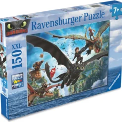 Palapeli Ravensburger 150 palaa Dragons New Movie