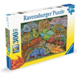 Palapeli Ravensburger 300 palaa Riveting Reptiles