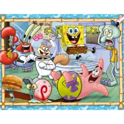 Palapeli Ravensburger 200 palaa New adventures in Bikini Bottom