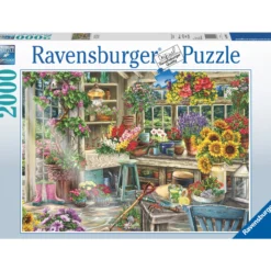 Palapeli Ravensburger 2000 palaa Gardener's Paradise