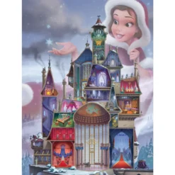 Palapeli Ravensburger 1000 palaa Disney Castles Belle