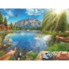 Palapeli Ravensburger 1000 palaa Life At The Lake