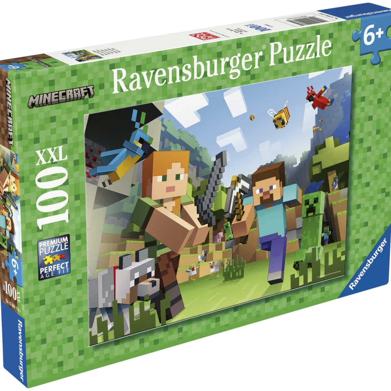 Palapeli Ravensburger 100 palaa Minecraft