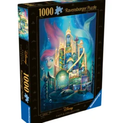 Palapeli Ravensburger 1000 palaa Disney Castles Ariel