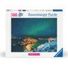 Palapeli Ravensburger 500 palaa Northern Lights In Bergsfjord