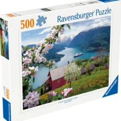 Palapeli Ravensburger 500 palaa Scandinavian Landscape