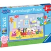 Palapeli Ravensburger Peppas' Adventure 2x12 palaa