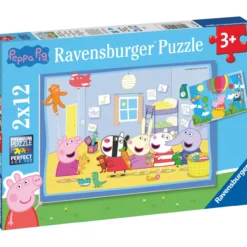 Palapeli Ravensburger Peppas' Adventure 2x12 palaa