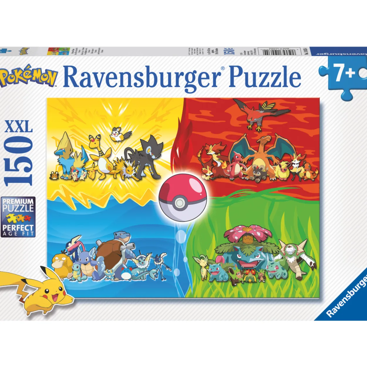 Palapeli Ravensburger Pokémon 150 palaa