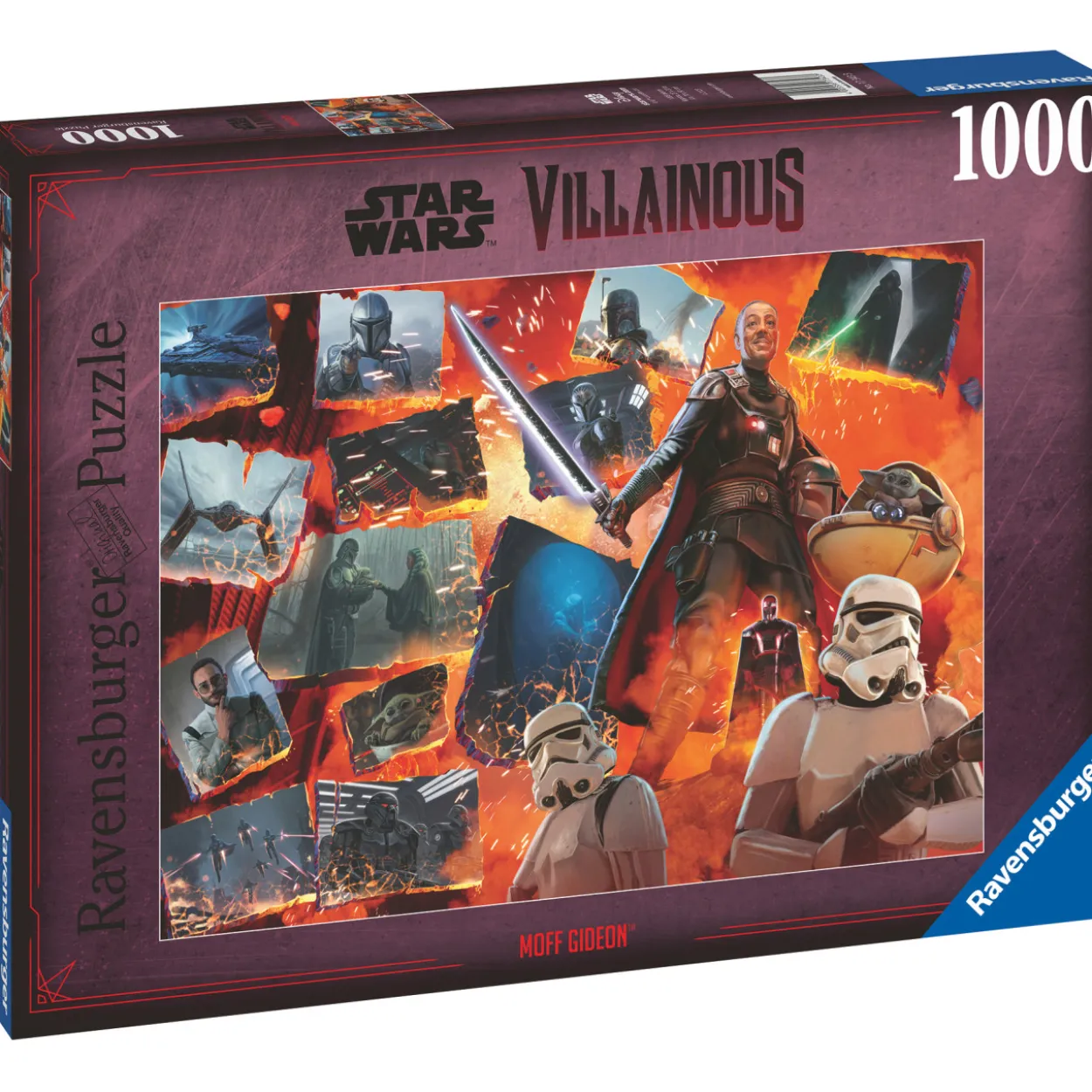 Palapeli Ravensburger Star Wars Villainous Moff Gideon 1000 palaa