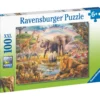 Palapeli Ravensburger Wildlife 100 palaa