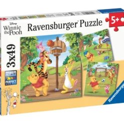Palapeli Ravensburger Winnie The Pooh Sports Day 3x49 palaa