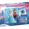 Palapeli Ravensburger Winter Adventures 3x49 palaa
