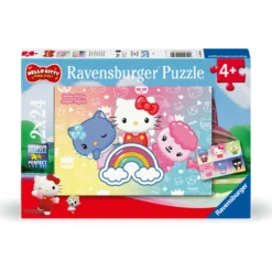 Palapeli Ravensburger 2 x 24 palaa Hello Kitty Super Style