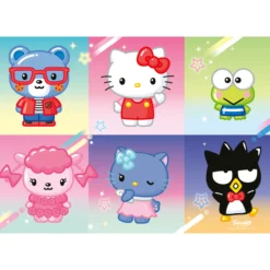 Palapeli Ravensburger 2 x 24 palaa Hello Kitty Super Style