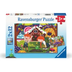 Palapeli Ravensburger 2 x 12 palaa Fairy Tales