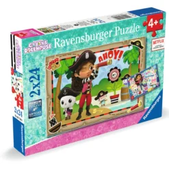 Palapeli Ravensburger 2 x 24 palaa Gabby's Dollhouse