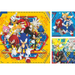 Palapeli Ravensburger 3 x 49 palaa Sonic Core