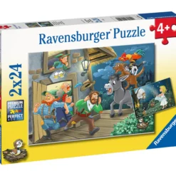 Palapeli Ravensburger 2 x 24 palaa Fairy Tales