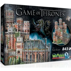 Palapeli Wrebbit 3D Red Keep 845 palaa