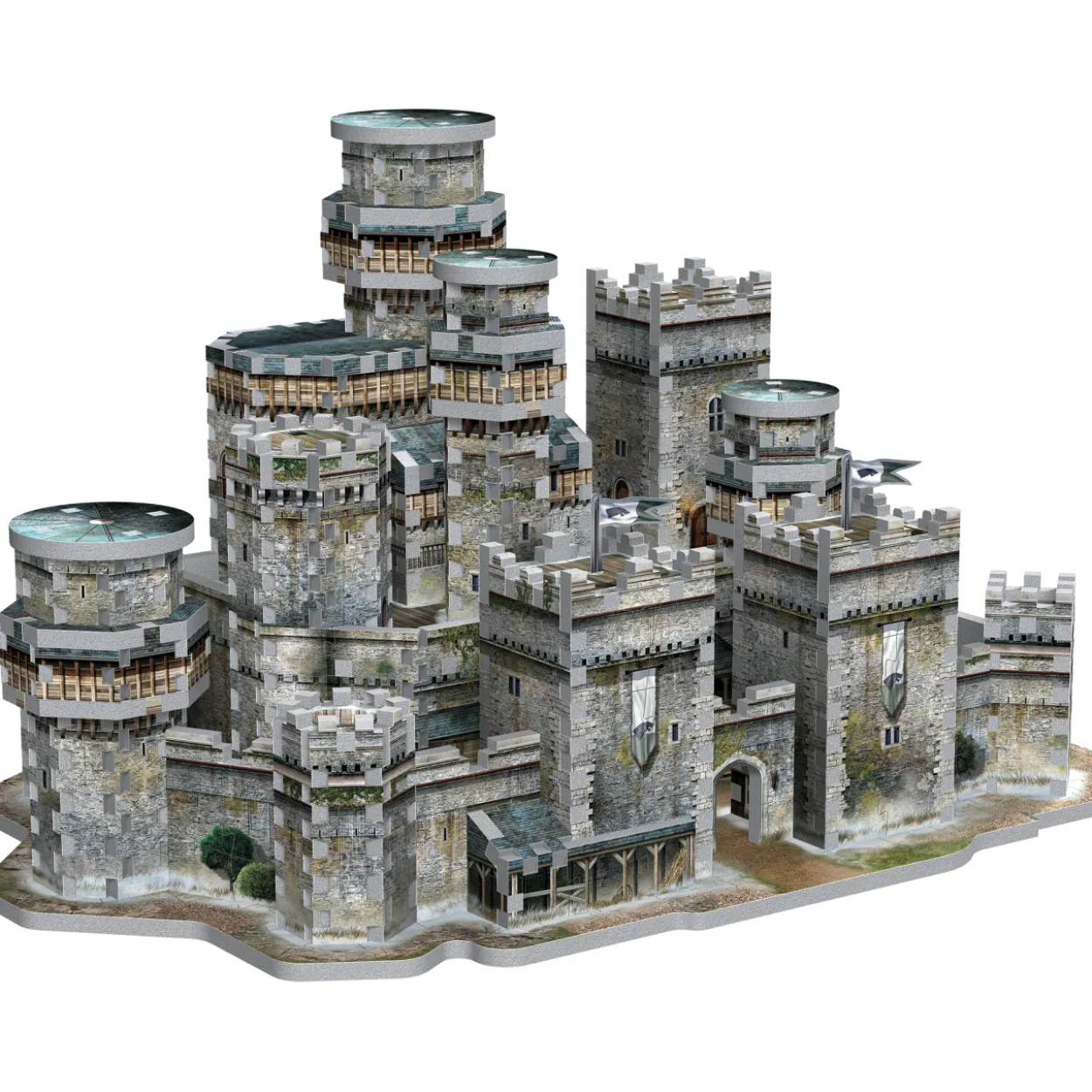Palapeli Wrebbit 3D Winterfell 910 palaa
