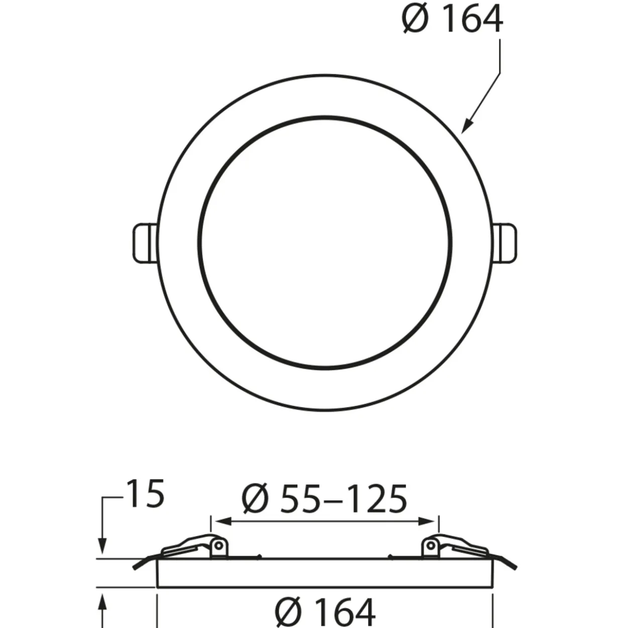 Paneelivalaisin Airam Flex Multi IP20 9W 830/840/865 DIM