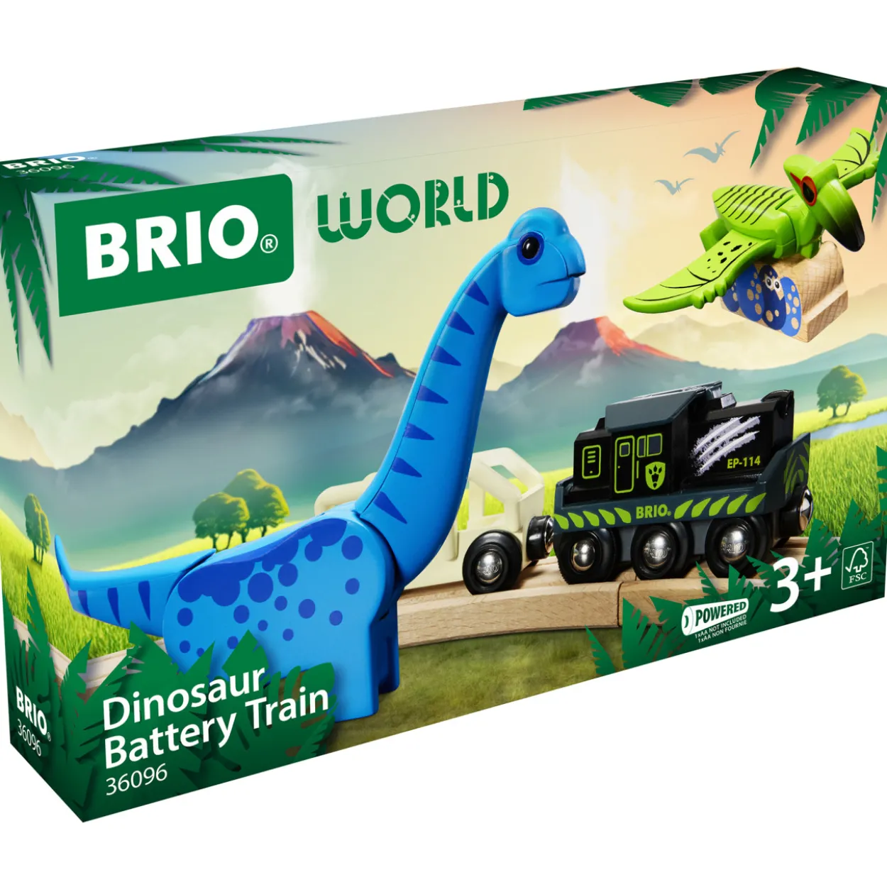 Paristojuna Brio 36096 Dinosaurus