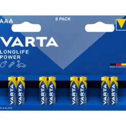 Paristo Varta Longlife Power AAA 8 kpl