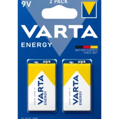 Paristo 9V 2kpl Energy