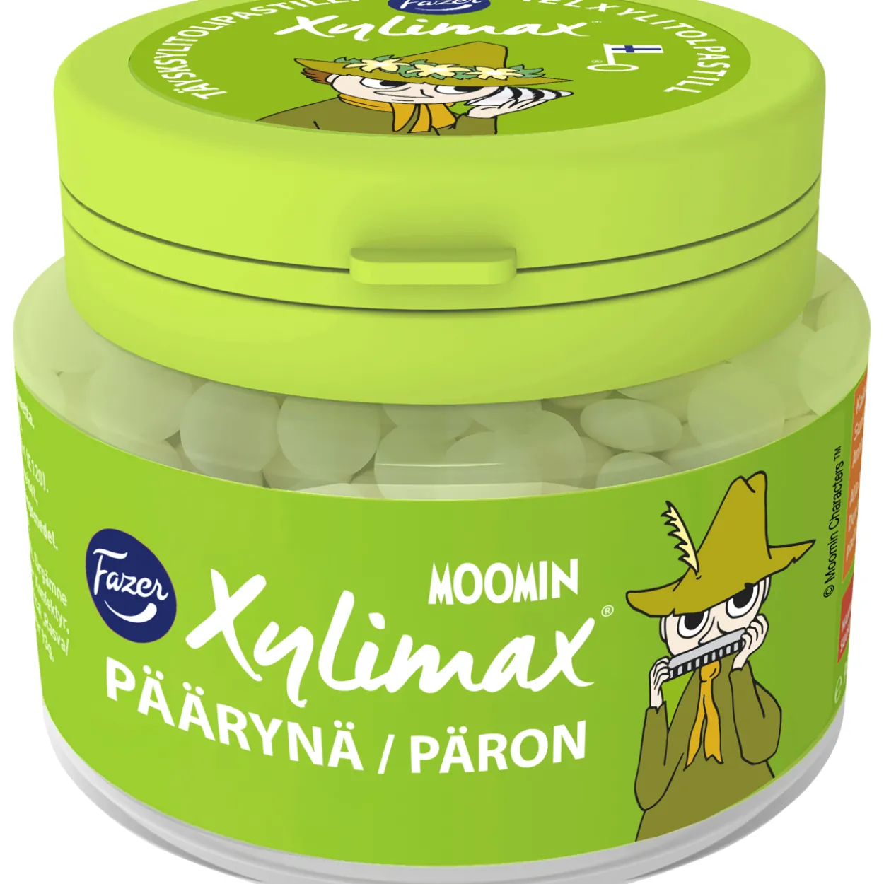 Pastilli Fazer 90 g Xylimax Moomin päärynä