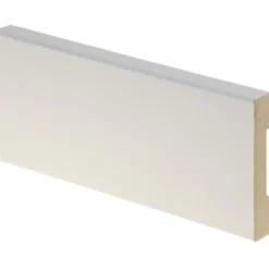 Peitelista Aava MDF 12 x 70 x 2200 mm, melamiini, valkoinen