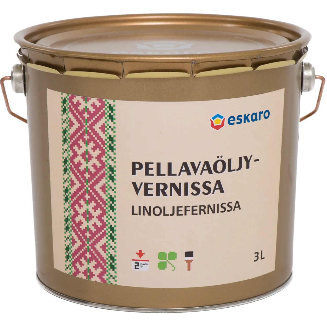Pellavaöljyvernissa 3 l Eskaro