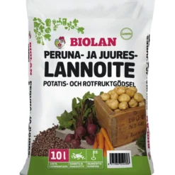 Peruna- ja juureslannoite Biolan 10 l