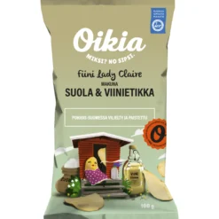 Perunalastu Oikia 100 g Fiini Lady Claire suola-viinietikka