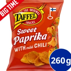 Perunalastu Taffel 260 g Sweet Paprika
