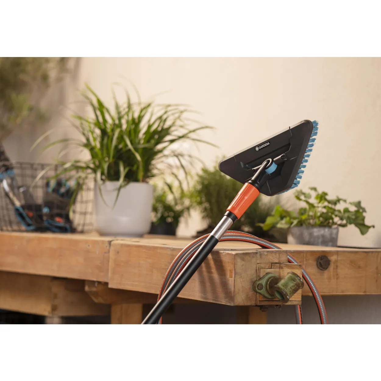 Pesuharja Flex Gardena Cleansystem, karkea