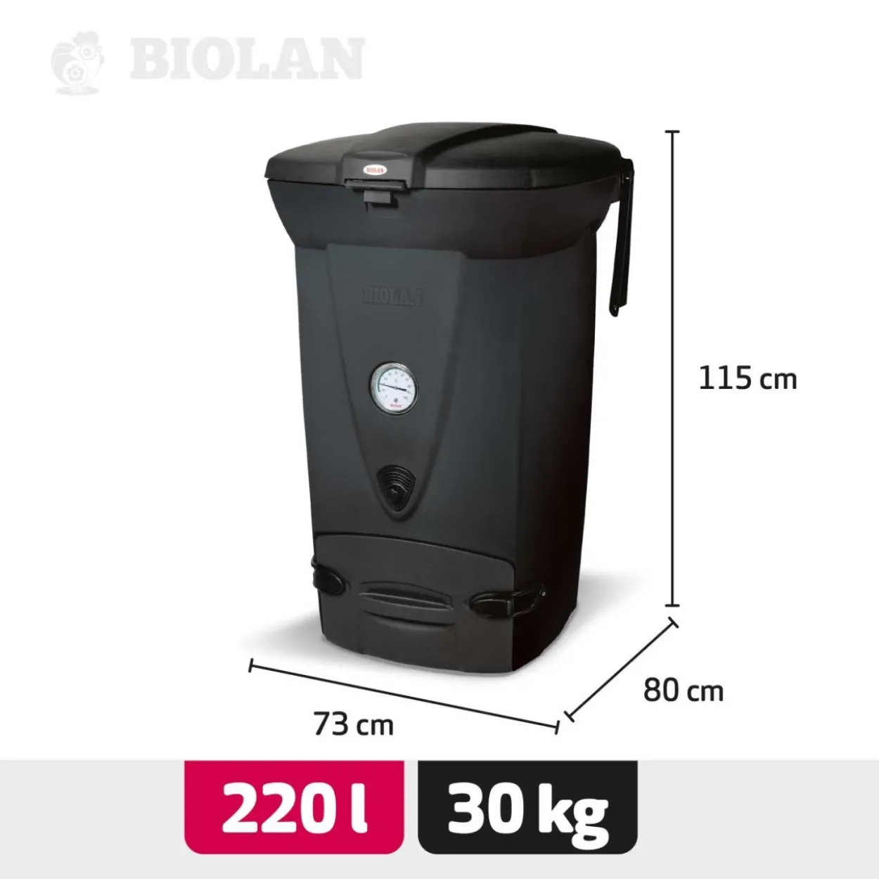 Pikakompostori Biolan 220 eco