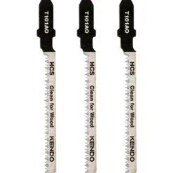 Pistosahanterä Kendo 1,4 x 76 mm puulle ja metallille 3 kpl HCS