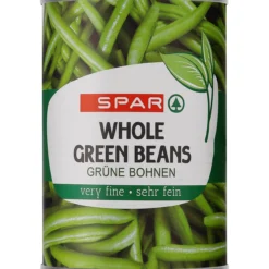 Pitkät vihreät pavut SPAR 400/220 g